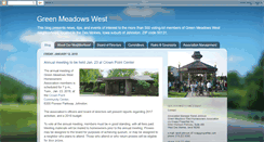 Desktop Screenshot of greenmeadowswest.com